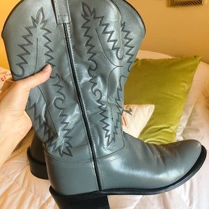 LEATHER COWBOY BOOTS